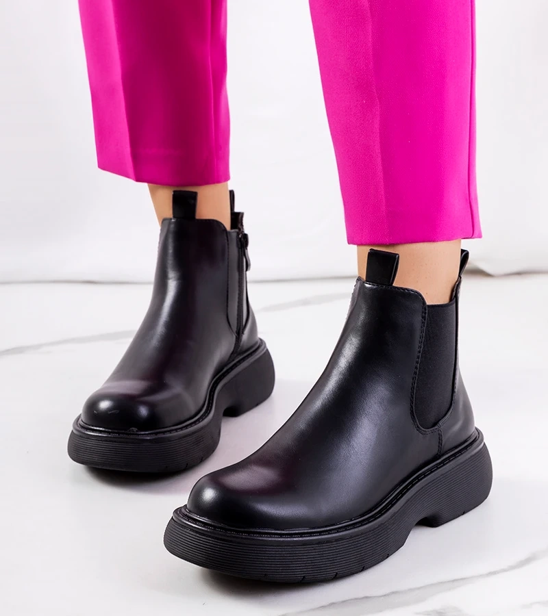 Fekete Cromer bokacsizma