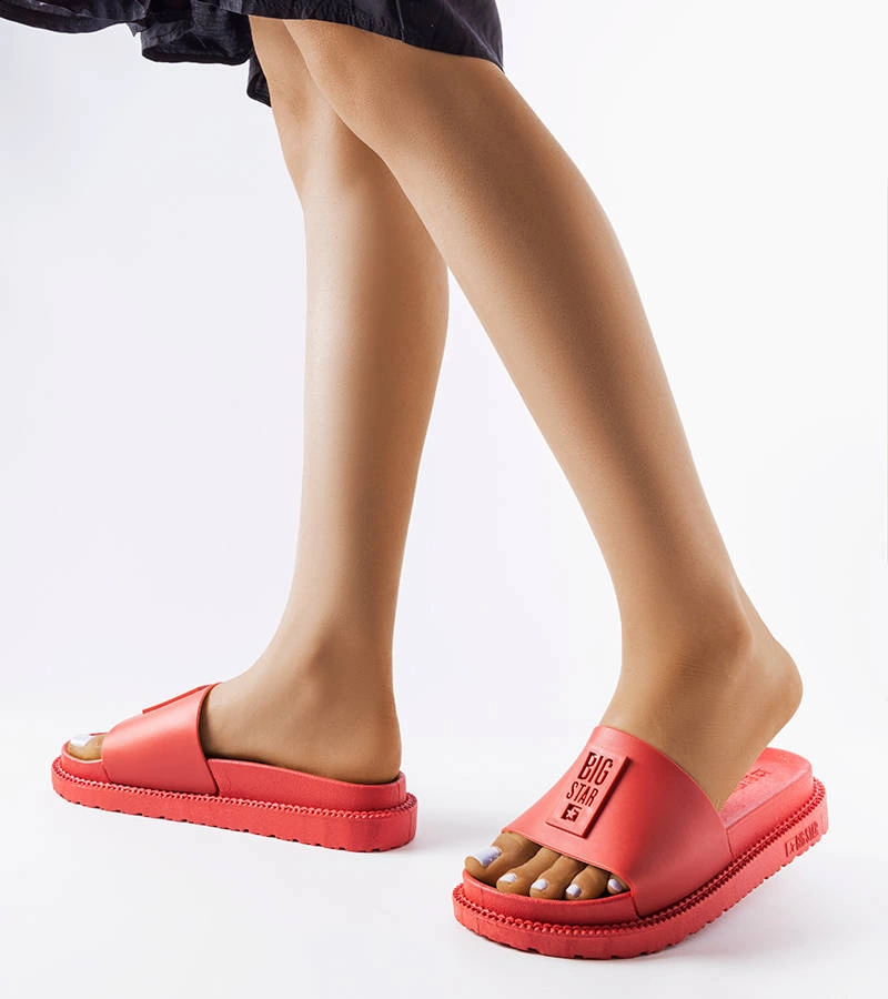 Piros Big Star LL274430 papucs