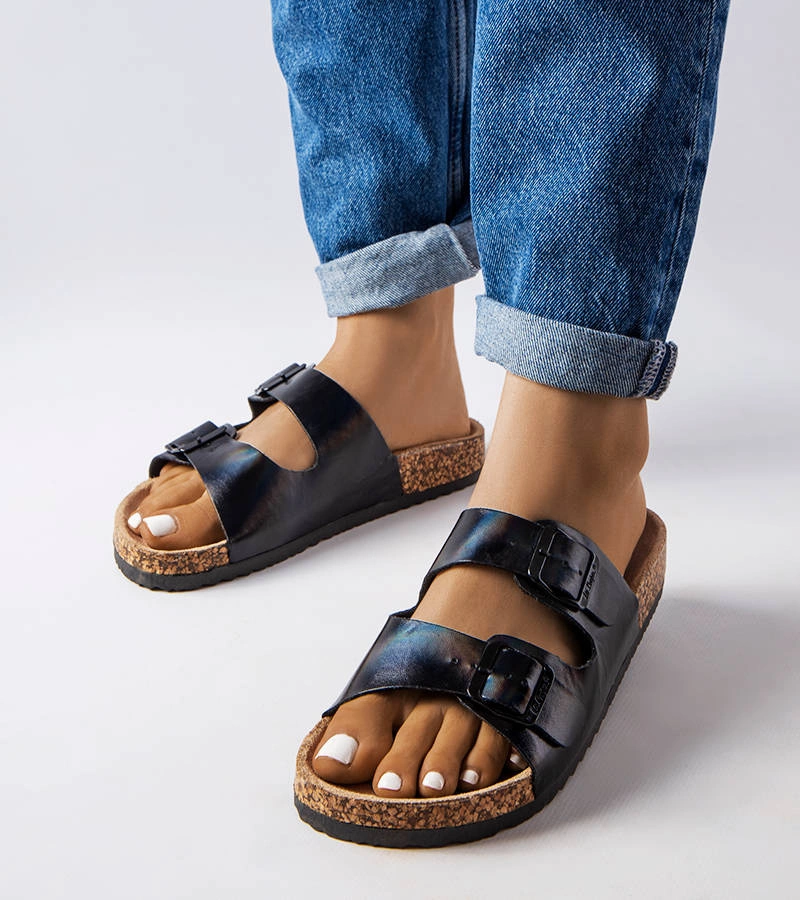 Fekete Lee Cooper LCW-22-35-1154L papucs