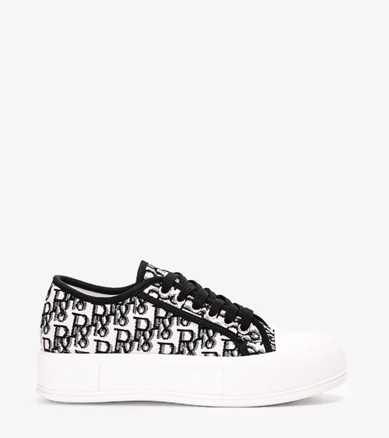 Fehér platformos tornacipők Lalonde néven