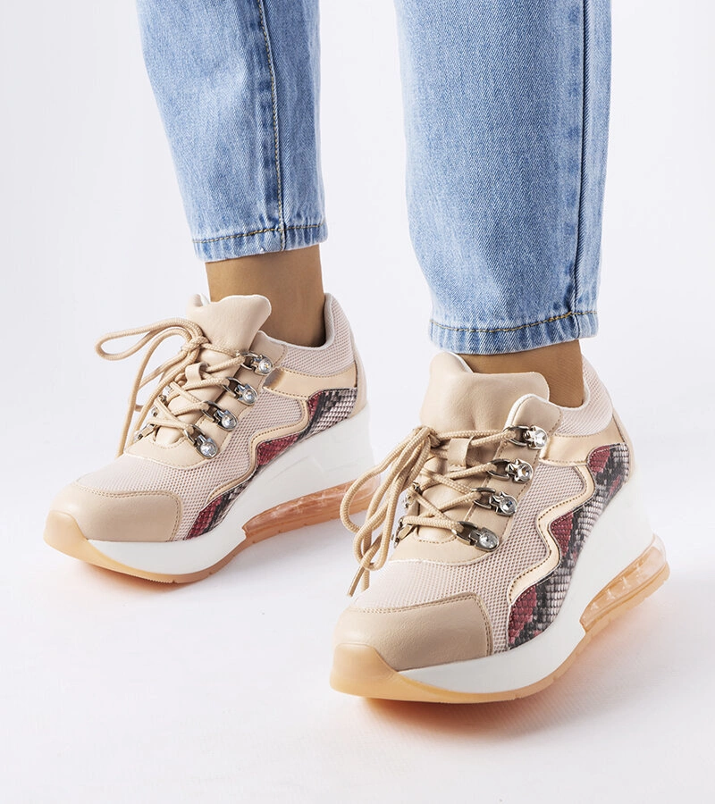 Rózsaszín tornacipő Dajdli talppal