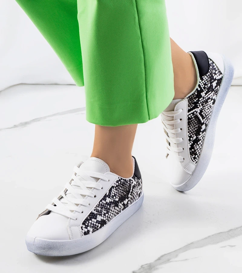 Fehér Kameta Snake teniszcipők