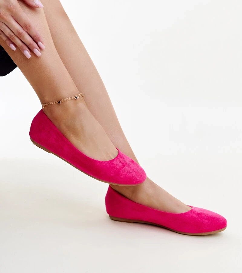 Jala sötétbézs színű eko mokaszinból készült balerinák