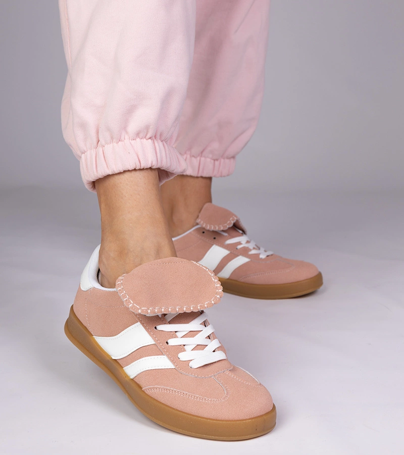 Rózsaszín női sportos tornacipő Lukka