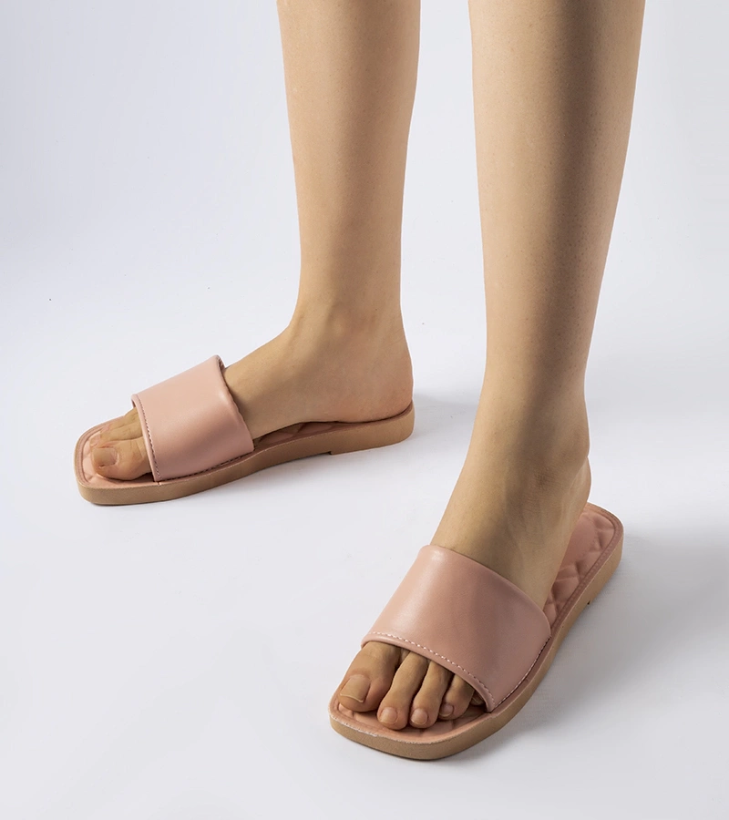 Rózsaszín gumi papucs Chatigny