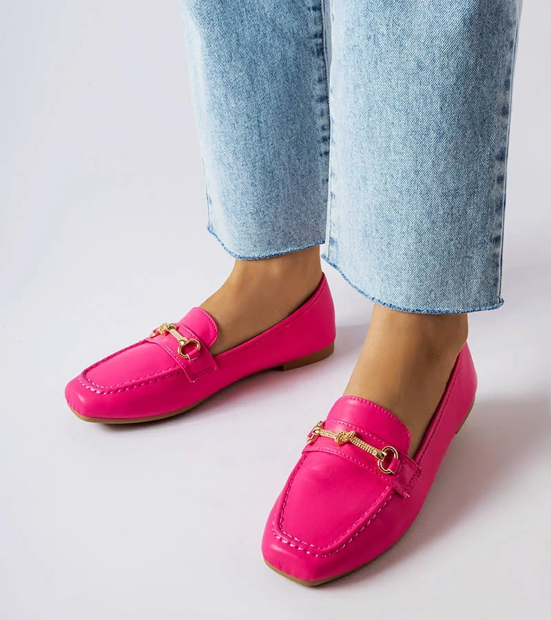 Rózsaszín díszes mokaszin Docherty