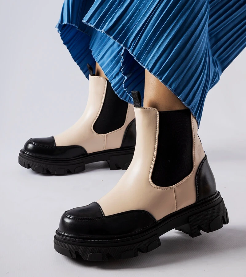 Fekete-barna Albany csizma