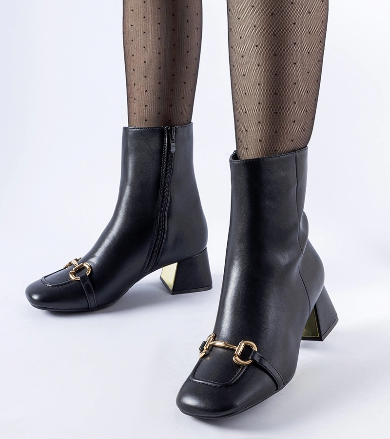 Fekete bokacsizma Cheney 1063 BLACK