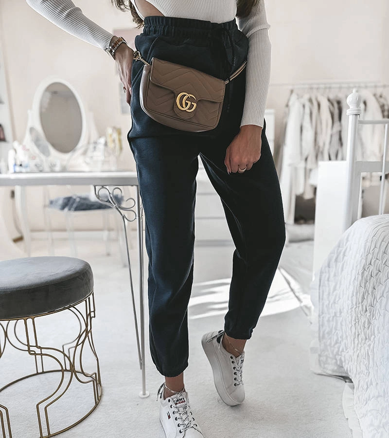 Melegített szürke melegítőnadrágok Cozy