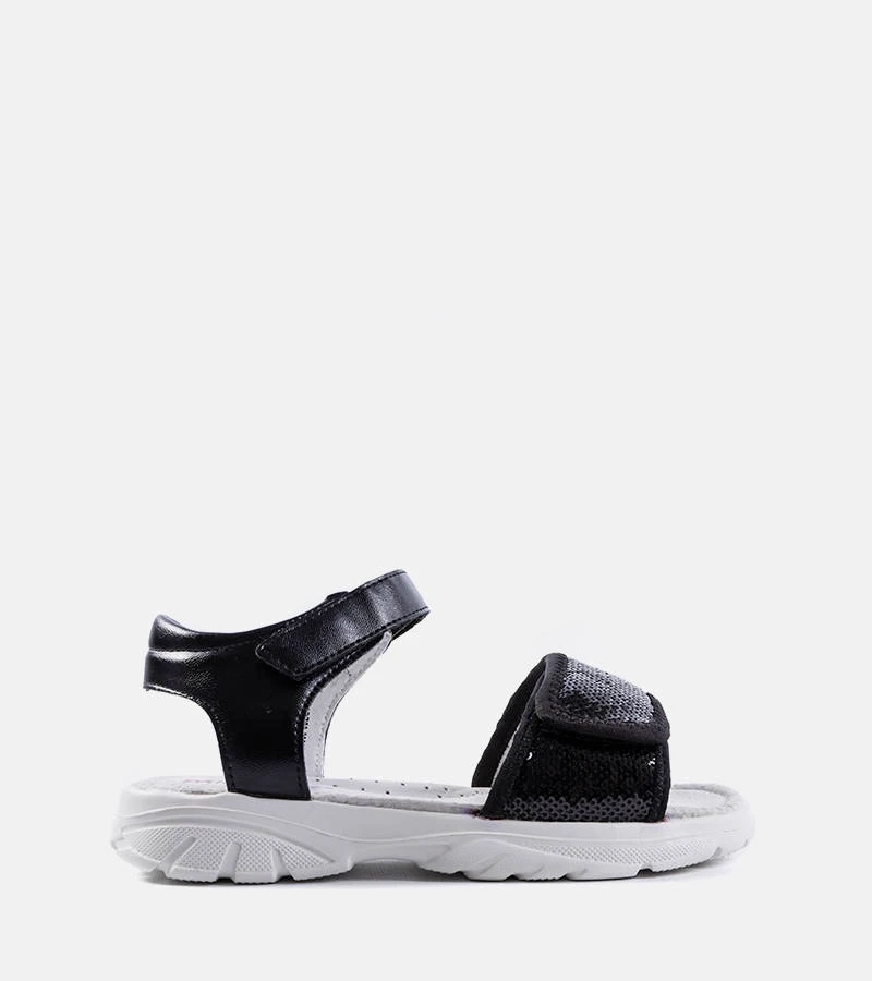 Fekete gyermek szandál Grenier