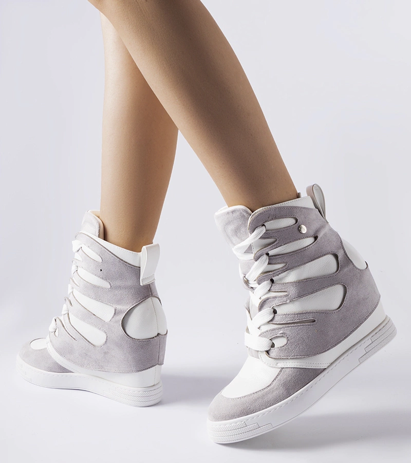 Pantaleone fehér-szürke tornacipők