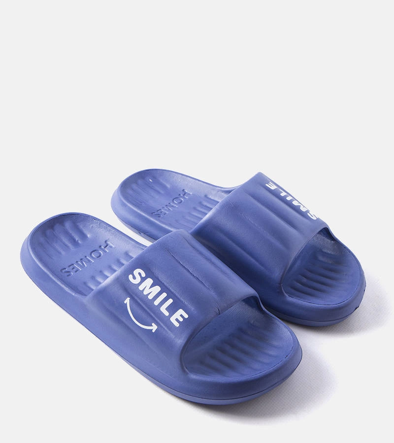 Fullerton férfi papucsok sötétkék színben