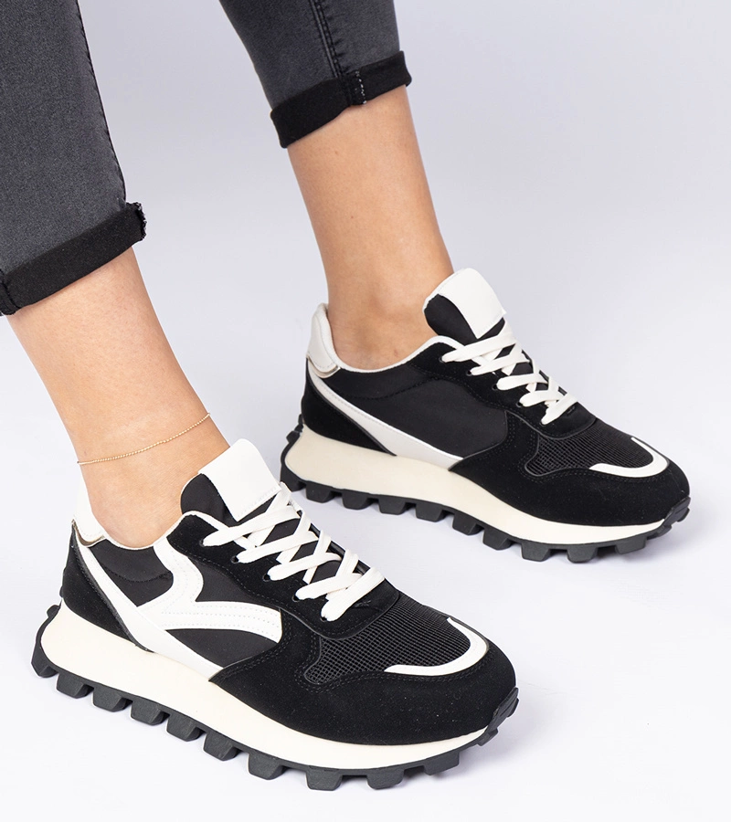 Fekete női sportos tornacipő Melinda