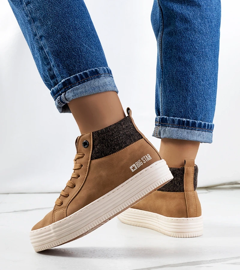 Barna bélelt tornacipő BIG STAR II274145