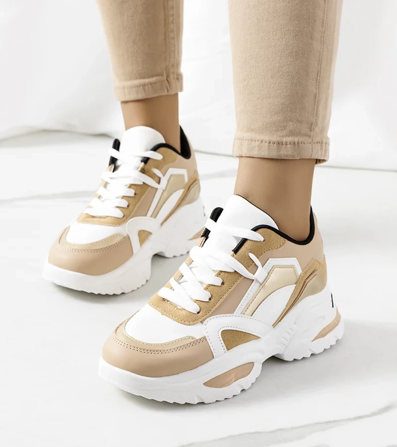 Eshelby női bézs tornacipők