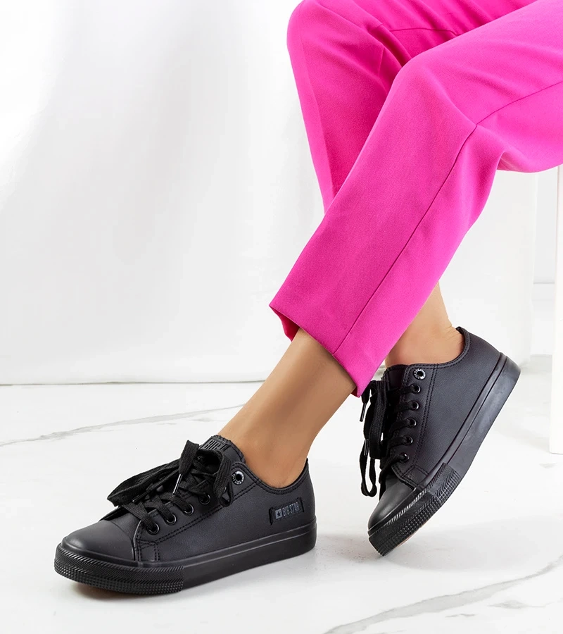 Fekete Big Star KK274011 tornacipők