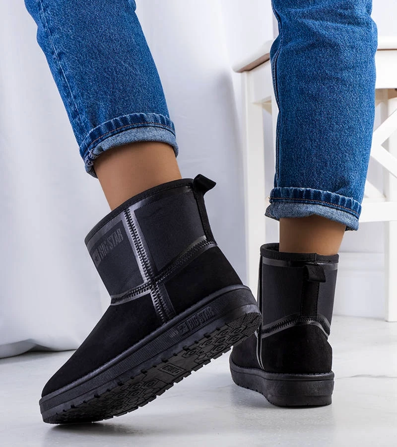 Fekete női hótaposó KK274614-906