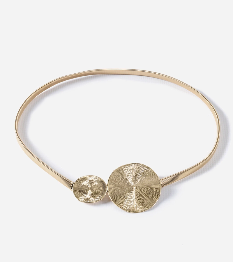 Arany szalag Uriel csat díszítéssel