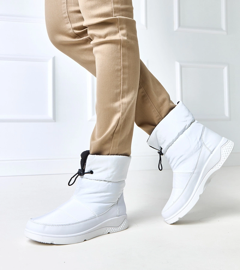 Fehér női bélelt hótaposó Jensen