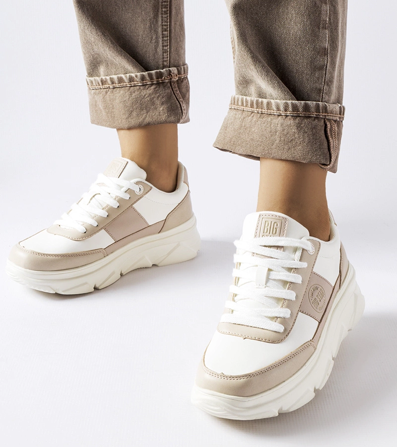 Fehér tornacipő Big Star MM274500