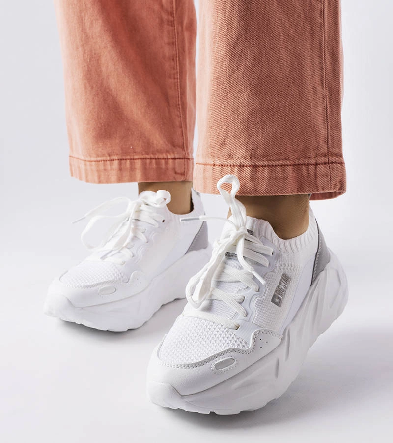 Fehér tornacipő Big Star JJ274604