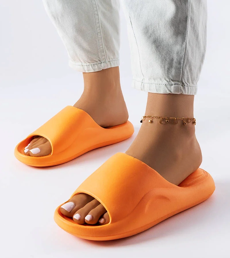 Narancssárga gumicipő Cecil