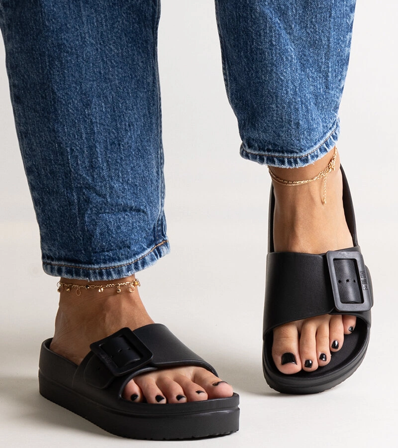 Big Star NN274A662 906 fekete papucsok