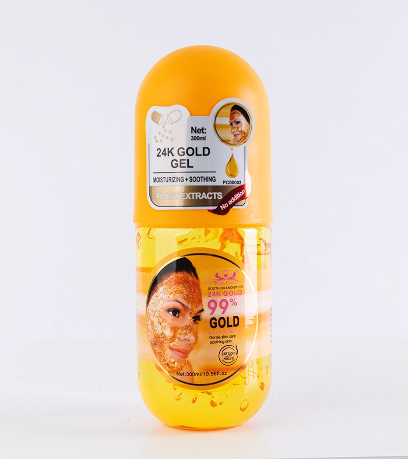 Pretty Cowry 24 karátos arany kivonattal ellátott hidratáló arcgél 300 ml