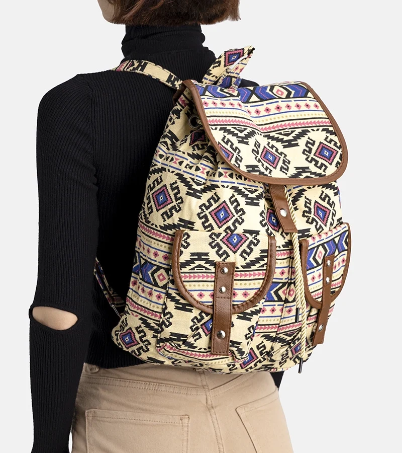 Ananin női bézs hátizsák