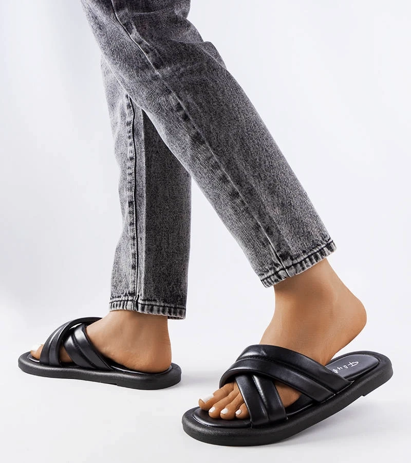 Fekete papucs Lubbock