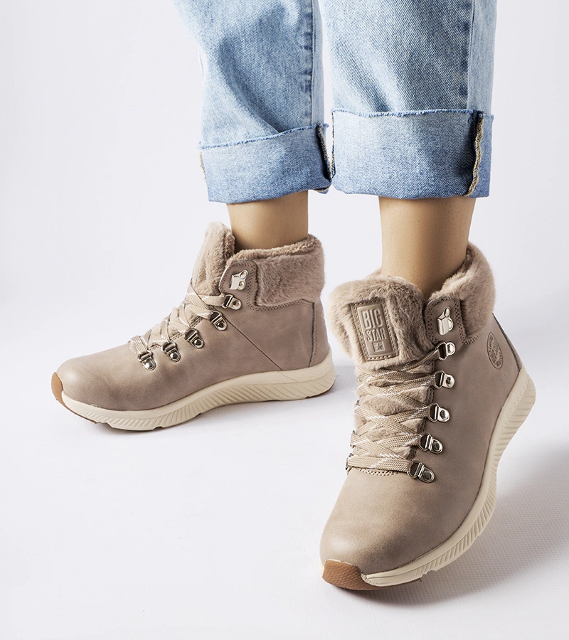 Meleg bézs trapézok Big Star MM274487