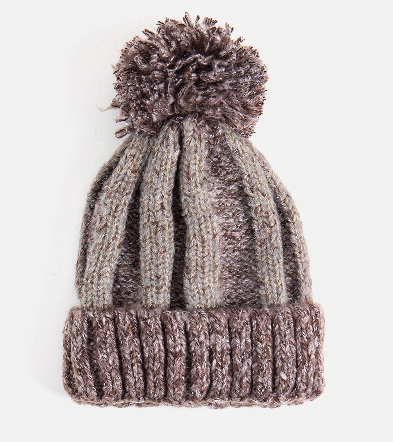 Barna bársonyos sapka Cormil