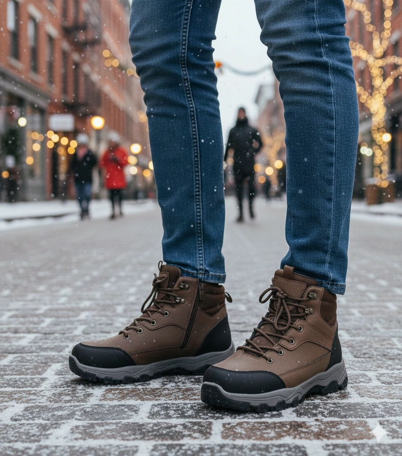 Barna férfi bakancs Ryan