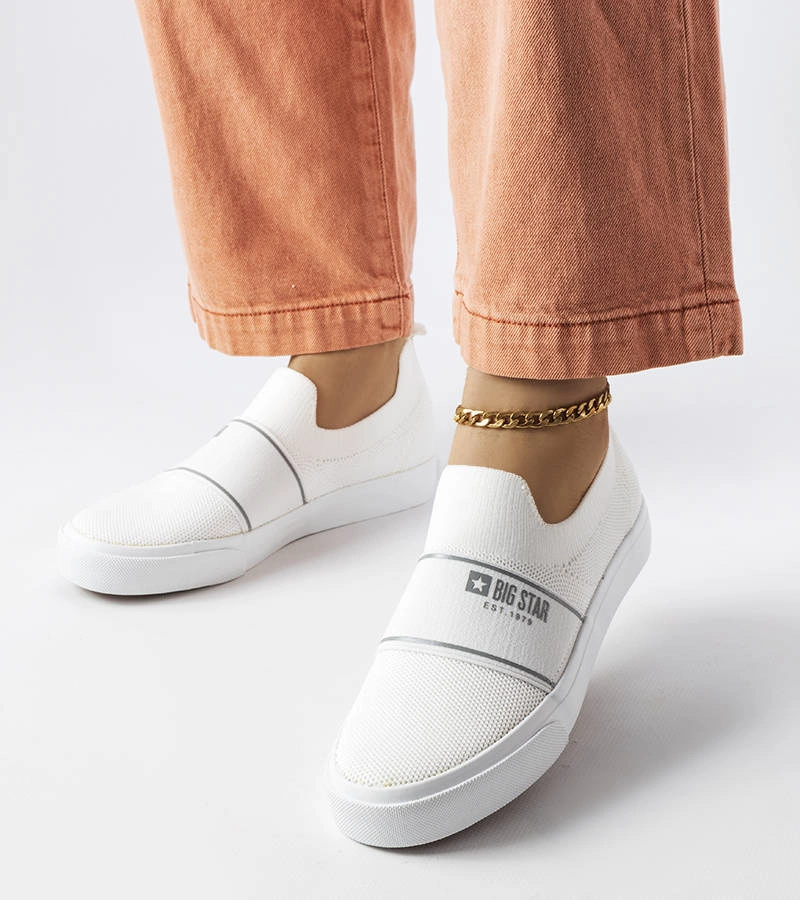 Fehér női tornacipő Big Star JJ274092