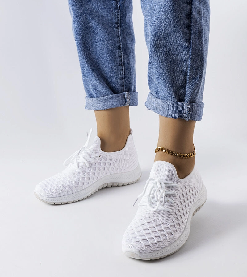 Fehér sportcipő Dunes