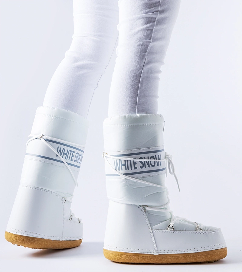 Fehér könnyű melegített hócsizma Everett