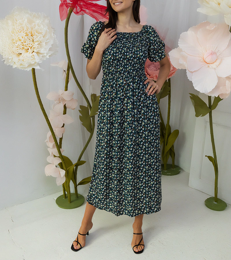 Virágos Marcello maxi ruha