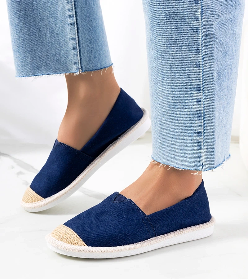 Tanner női kék espadrille