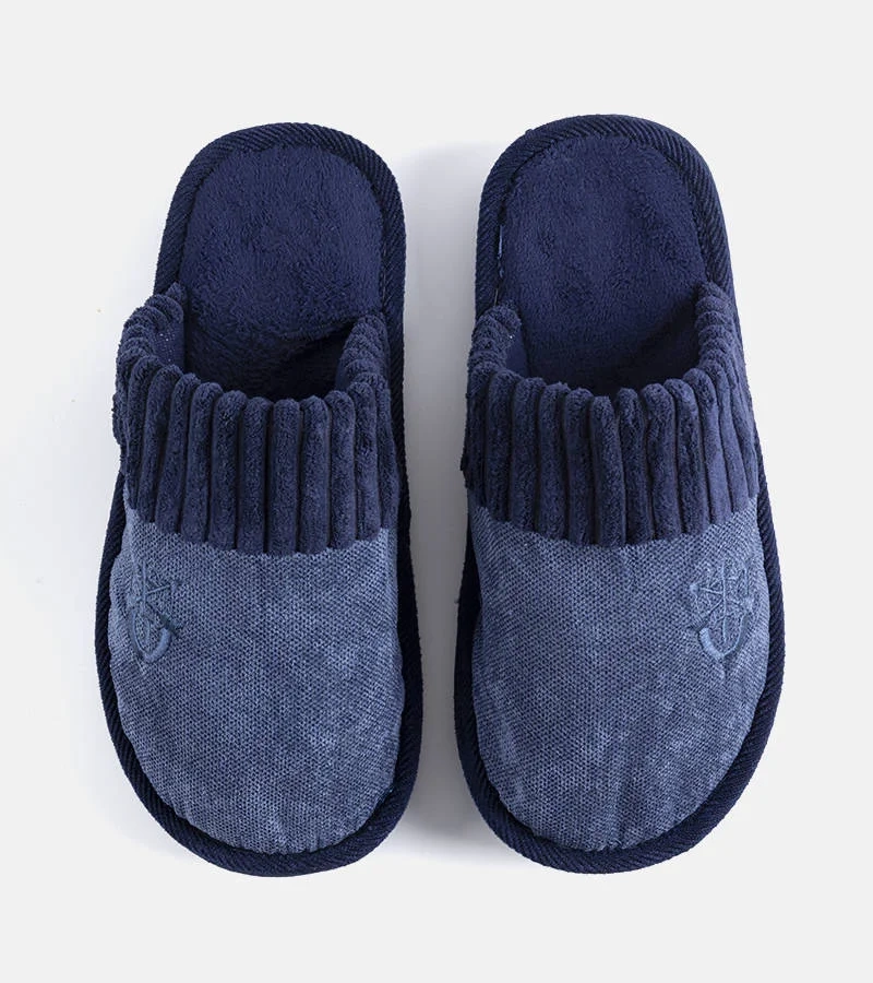 Lesseps férfi sötétkék papucs