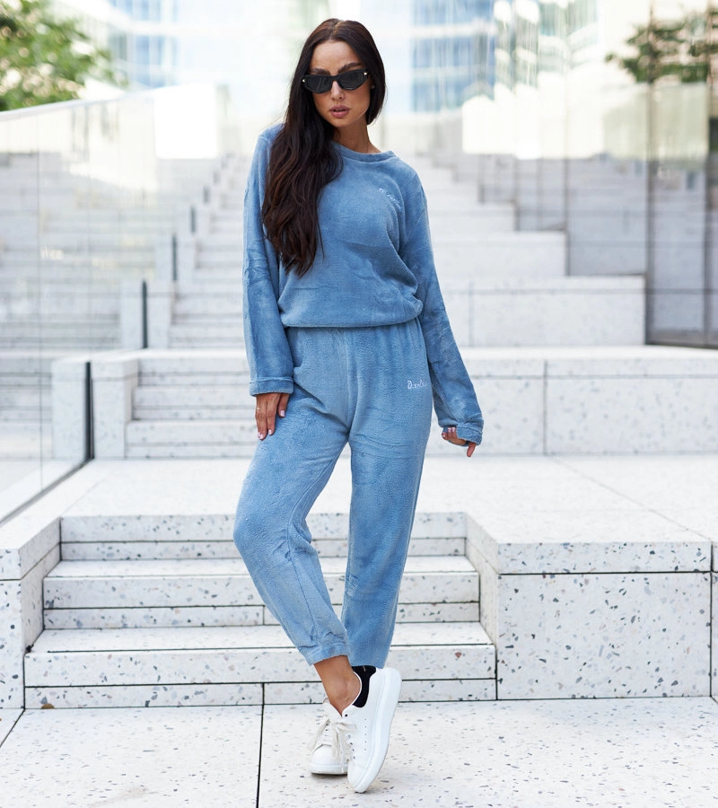 Kék polár melegítő szett Vachon