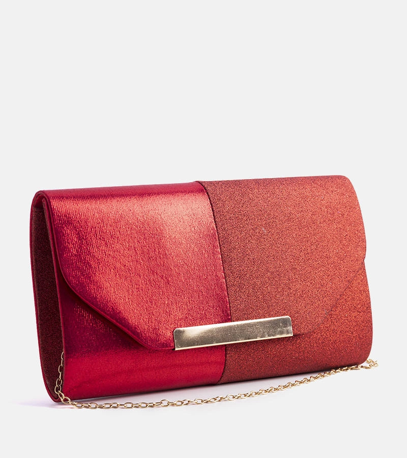 Piros borítéktáska Kadiev