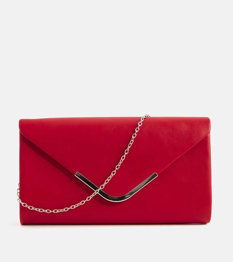 Piros borítéktáska Colema