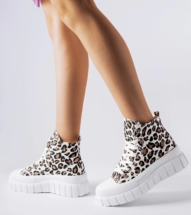 Magas platformos párducos tornacipő Fiave