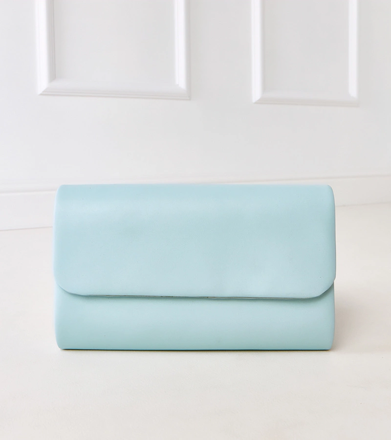 Kék borítéktáska Crock