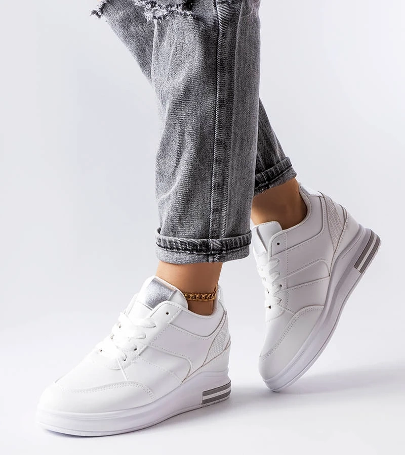 Fehér tornacipő CinqMars talppal