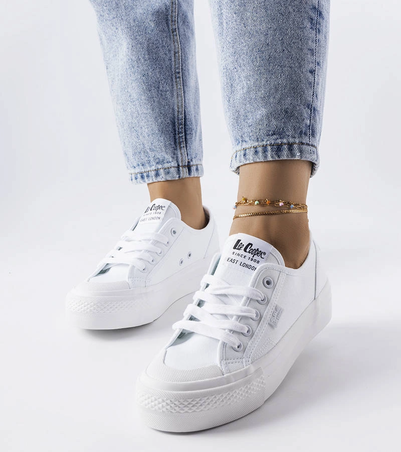 Fehér Lee Cooper LCW-23-31-1785L tornacipők