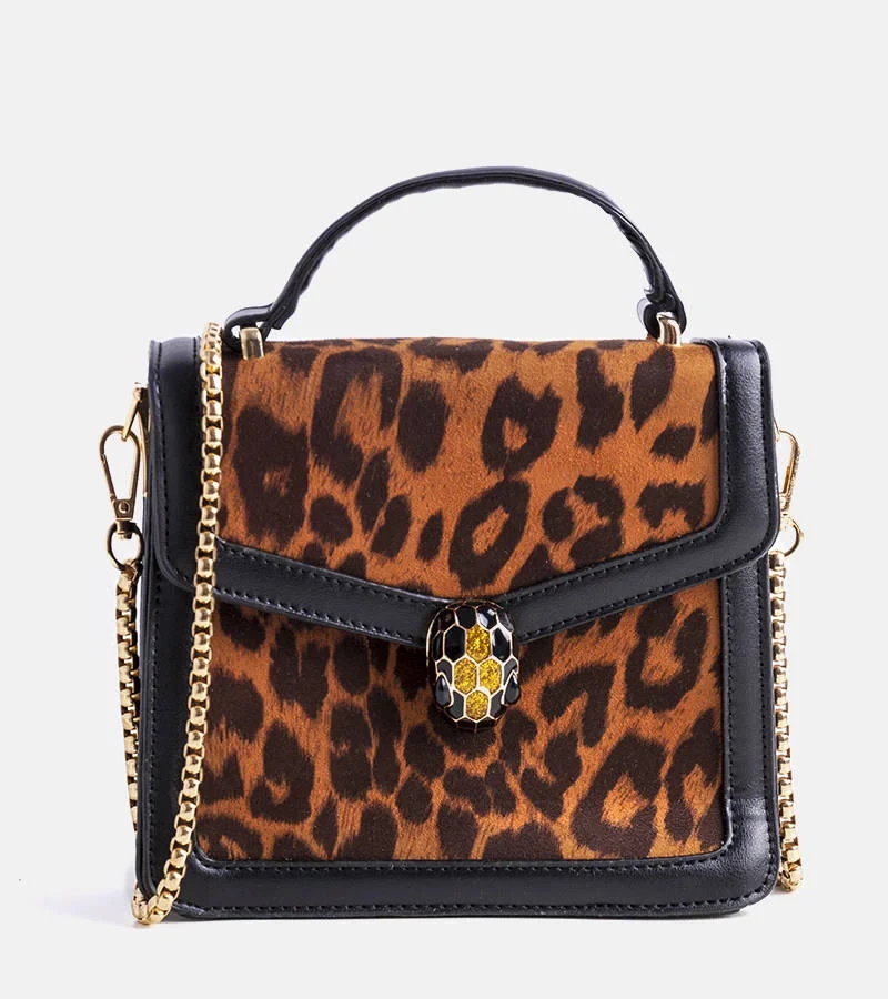 Fekete barna Kelley postás táska