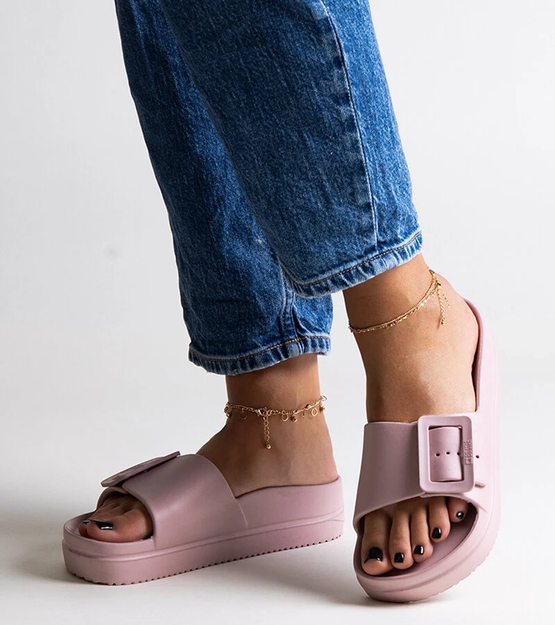 Big Star NN274A663 rózsaszín papucsok