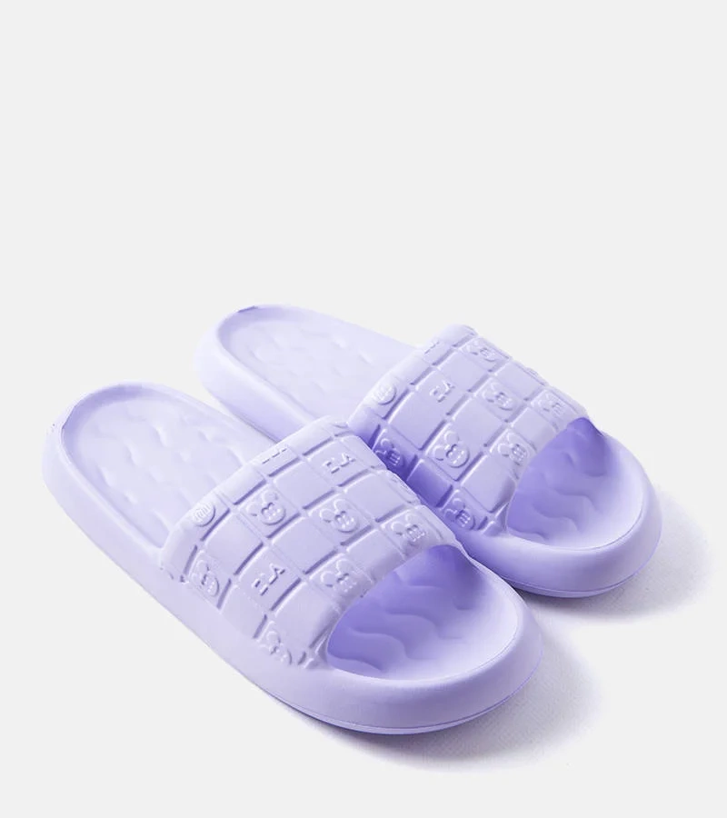 Lila medence papucs Janina