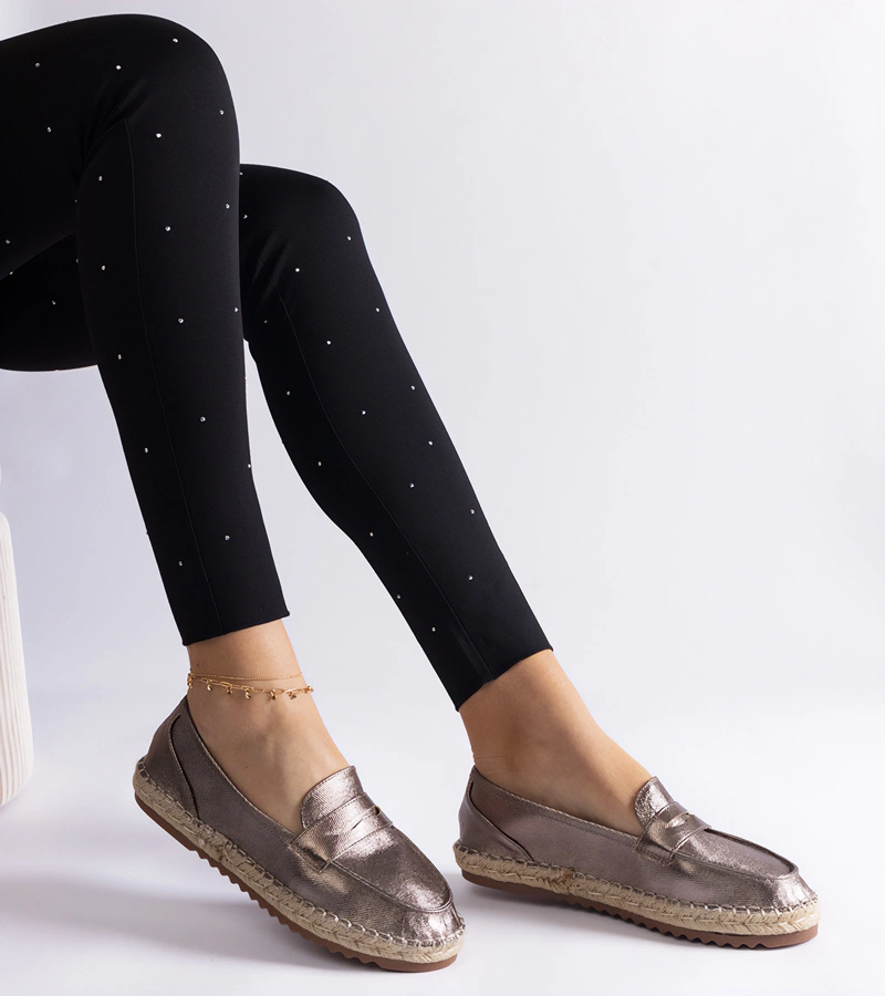 Venera barna bebújós platform espadrille